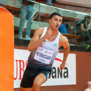 Ricky Petrucciani nah an seiner Indoor-PB