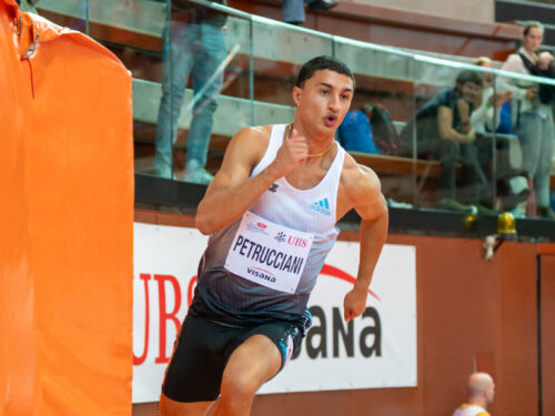 Ricky Petrucciani nah an seiner Indoor-PB