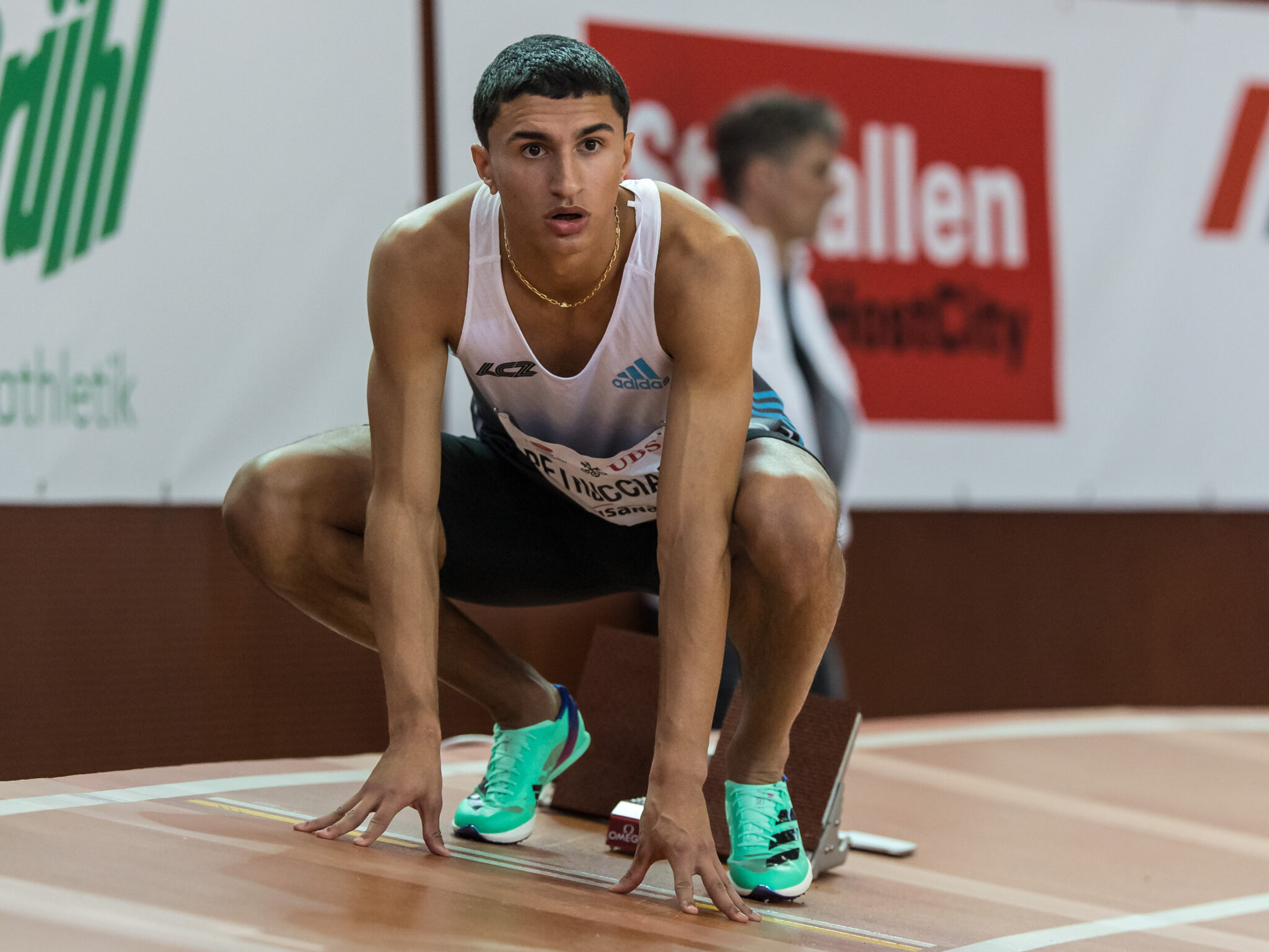 Ch Ricky Ricky Petrucciani nah an seiner Indoor-PB | LCZ