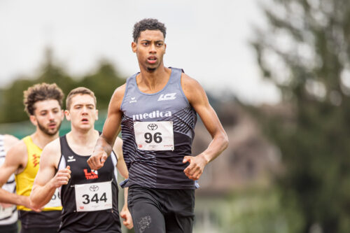 Ivan Pelizza neu Nummer 2 hinter André Bucher über 800 m