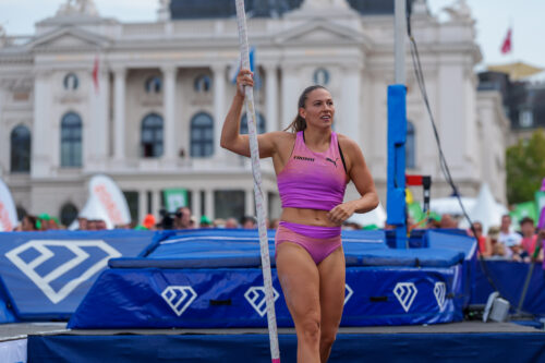 Angelica Moser (wieder) Vierte bei Weltklasse Zürich