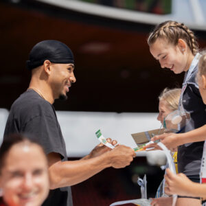 Sophia Mathis schafft Hattrick beim UBS Kids Cup