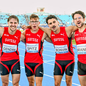 4×400-m-Männerstaffel bricht fast 27-jährigen Schweizer Rekord