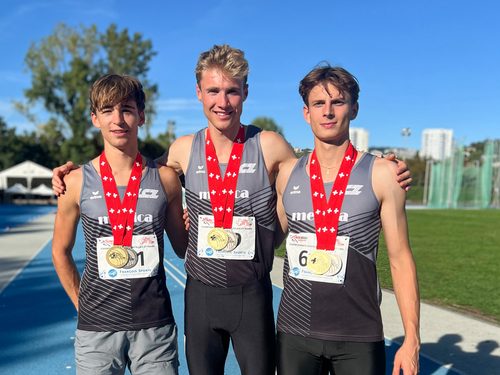 Staffel- und Team-SM: 4 Titel von den Aktiven bis zur U16